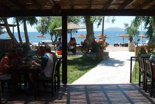 Arriba Pension & Restaurant Gumusluk Luaran gambar